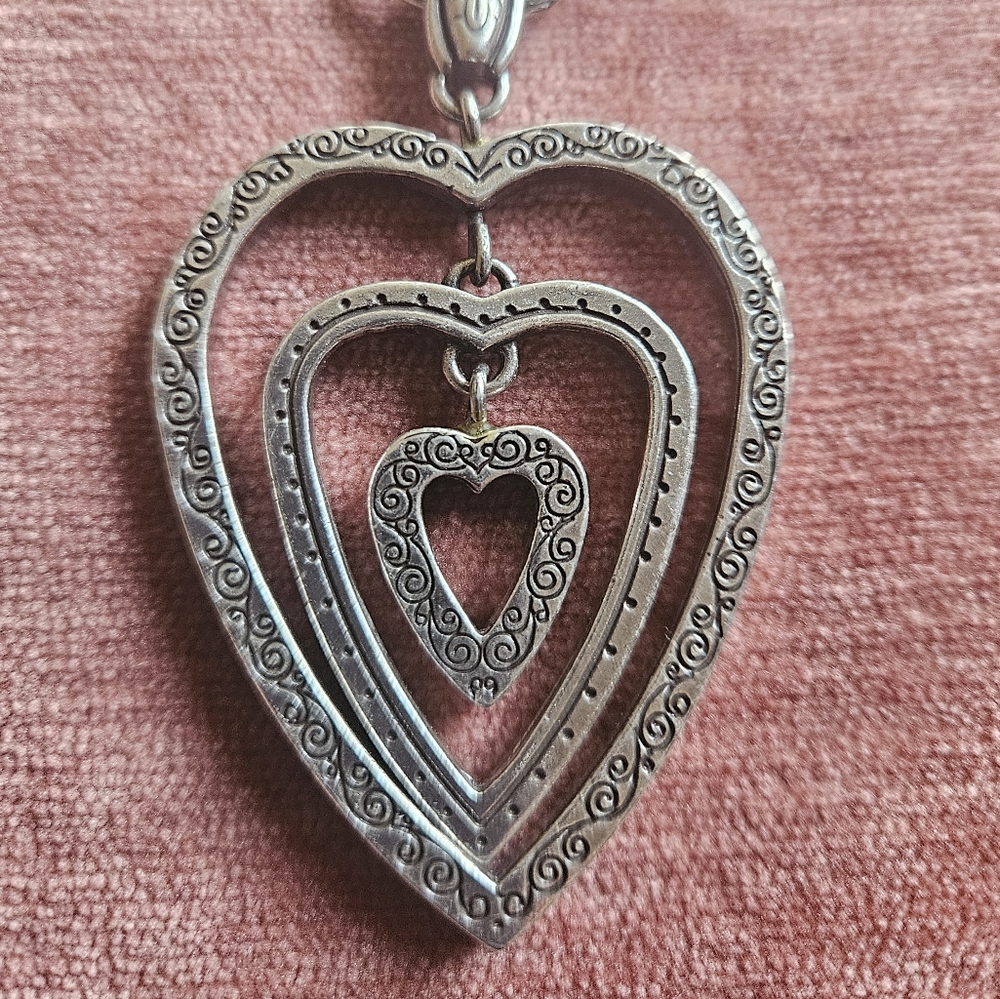 Brighton Three Heart Pendant